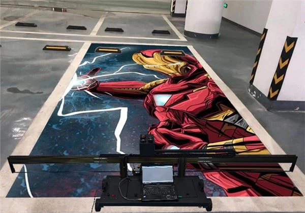 آلة طباعة الأرضيات بالأشعة فوق البنفسجية ثلاثية الأبعاد عالية السرعة TFP1000